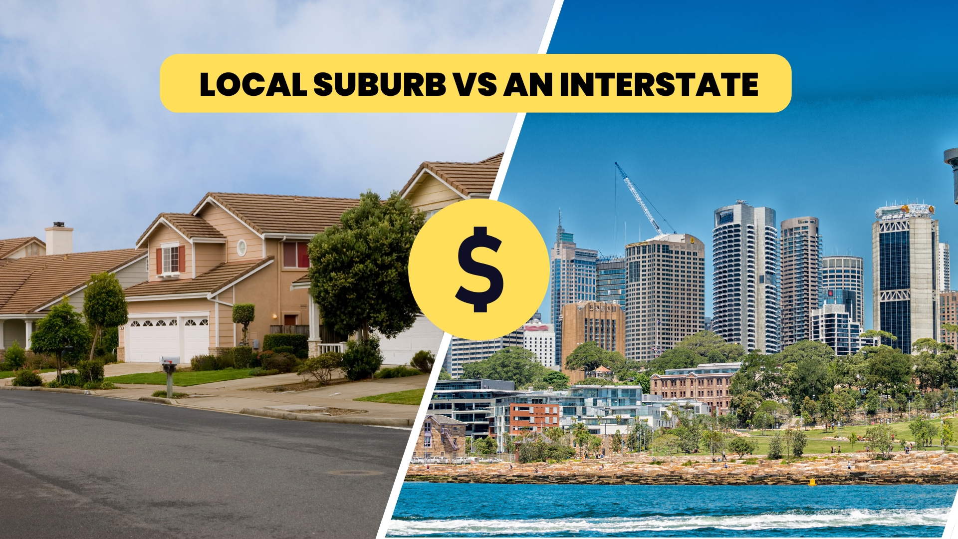 Investing in a local suburb vs an Interstate