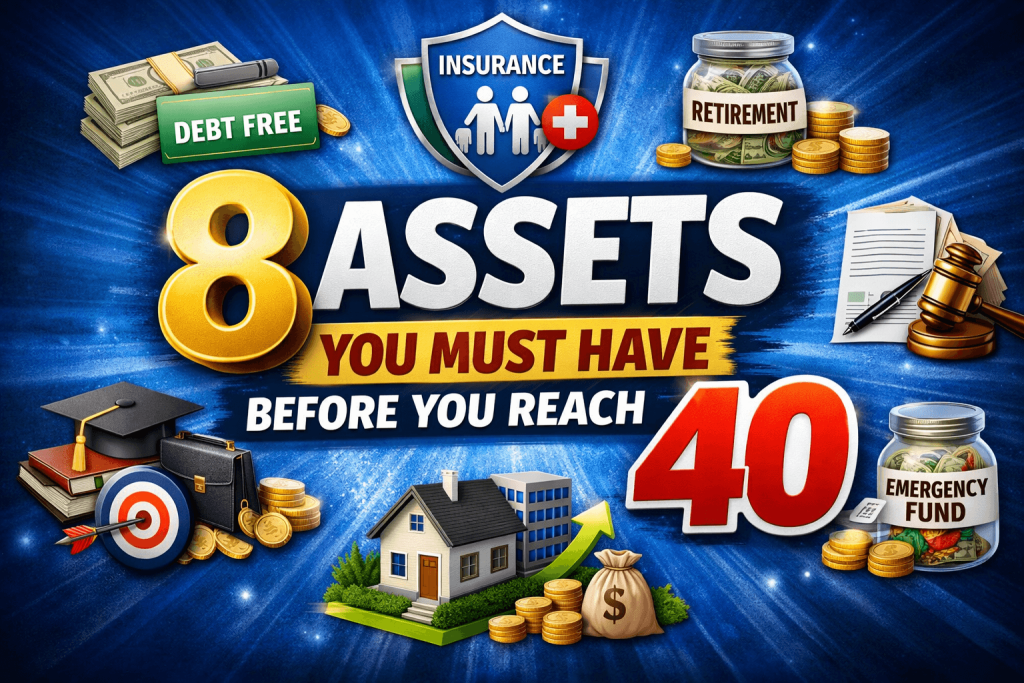 8 Essential Assets to Own Before 40 for Financial Freedom